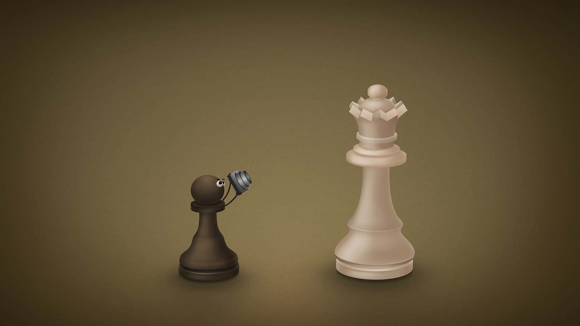 西洋棋棋子與棋盤 壁紙