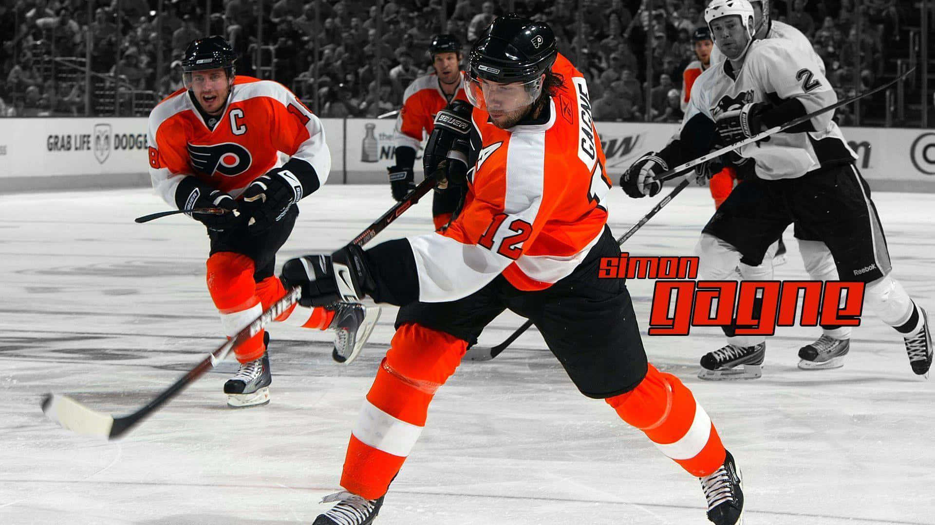 西蒙·加涅酷炫NHL 壁紙