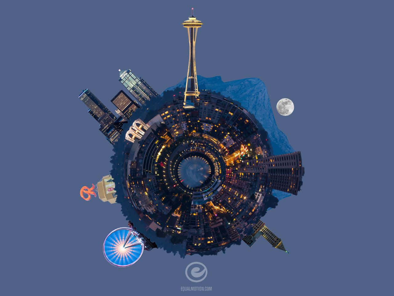 西雅圖背景 壁紙