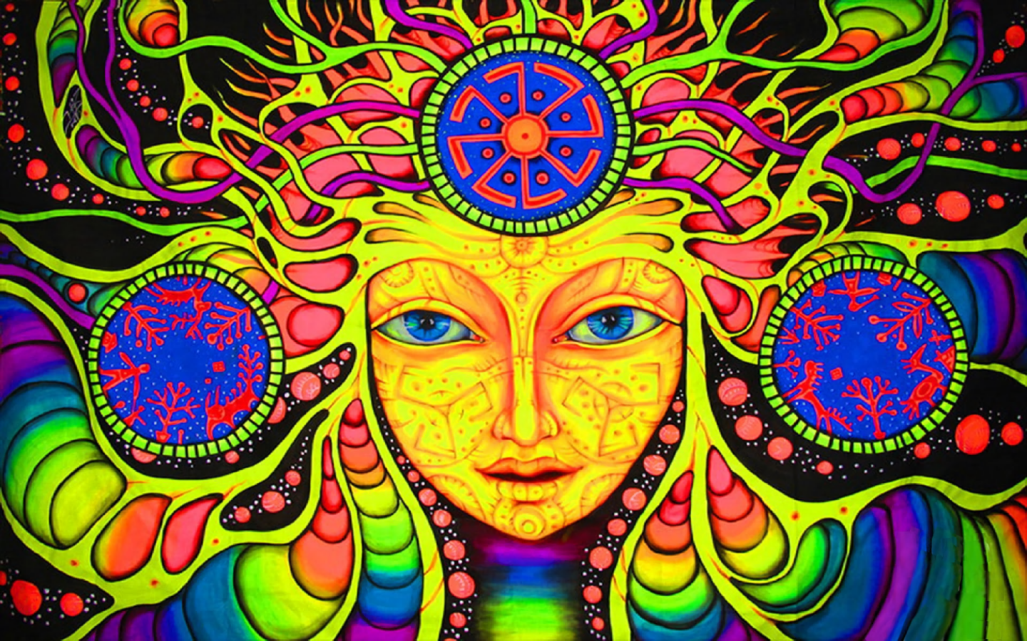 讓你的創意展開一場迷幻之旅 壁紙