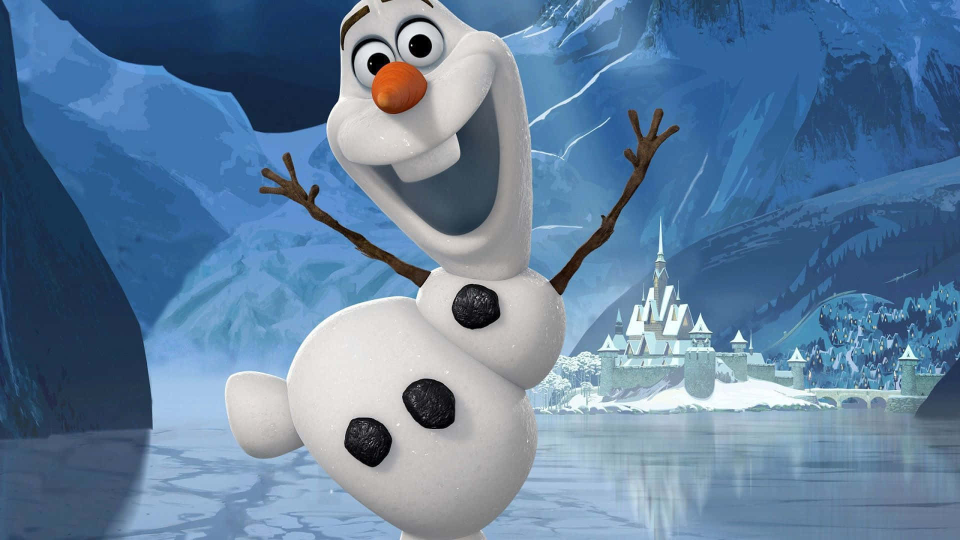 "讓雪下吧，讓雪下吧，讓雪下吧！" 壁紙