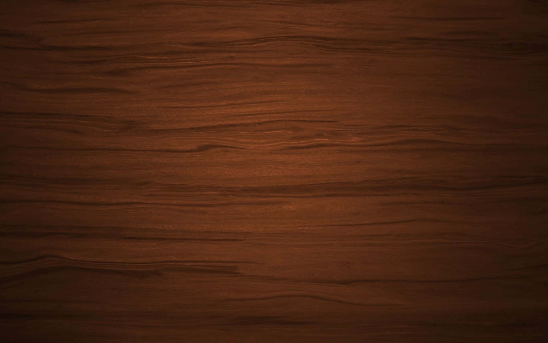 Wood Grain 桌布 壁紙 — 豐富溫暖的棕色木紋質感，帶有流動的自然圖案和柔和漸變燈光。