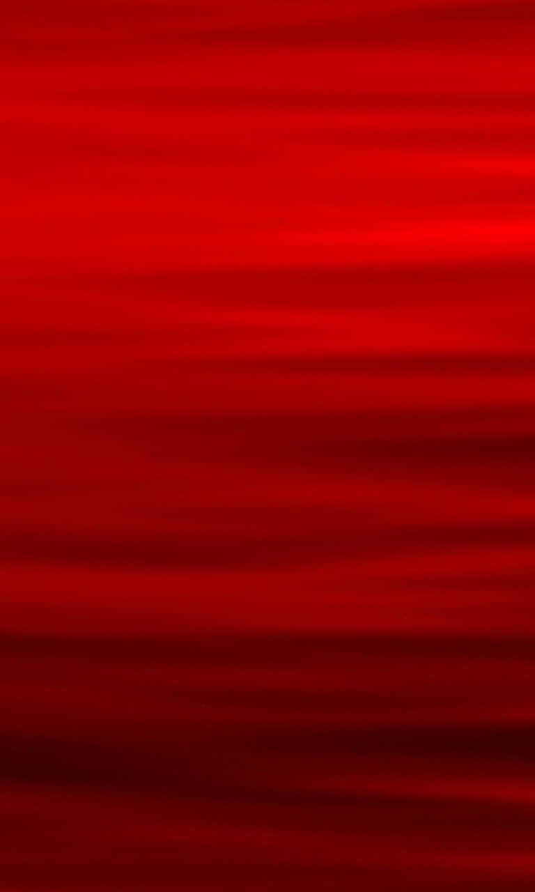 Red Cute Aesthetic 桌布 壁紙 — 豐富的紅色色調漸變水平流動，色調和飽和度有細微變化。
