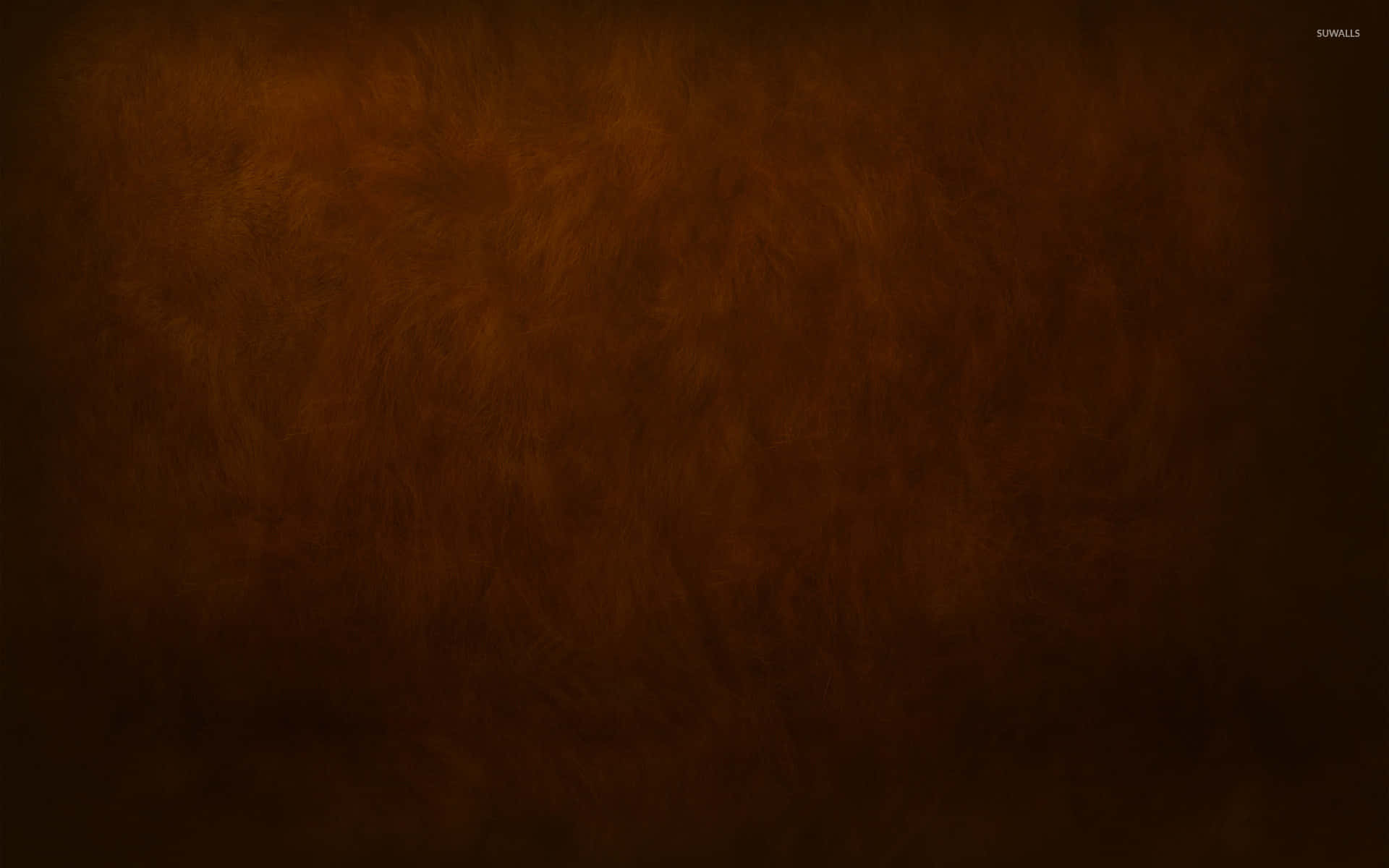 Dark Brown 桌布 壁紙 — 豐富紋理的棕色背景，帶有細微漸變和柔軟的毛皮狀圖案。