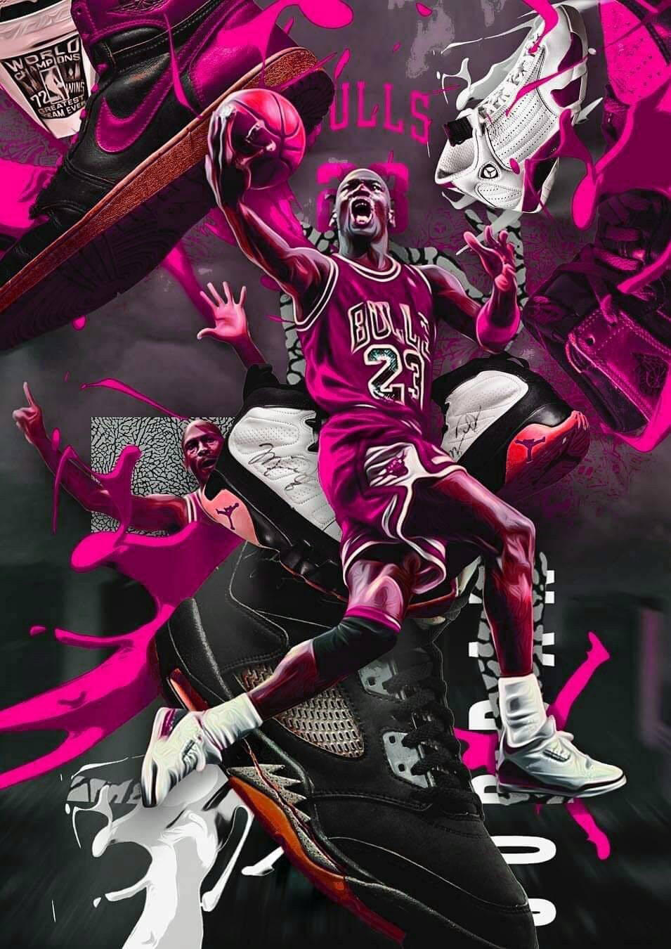 踏入 Jordan 區域 - 領取最新紫色 Jordan！ 壁紙