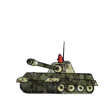 軍用坦克插圖 壁紙