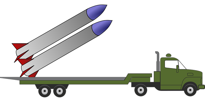 軍用導彈運輸車 壁紙