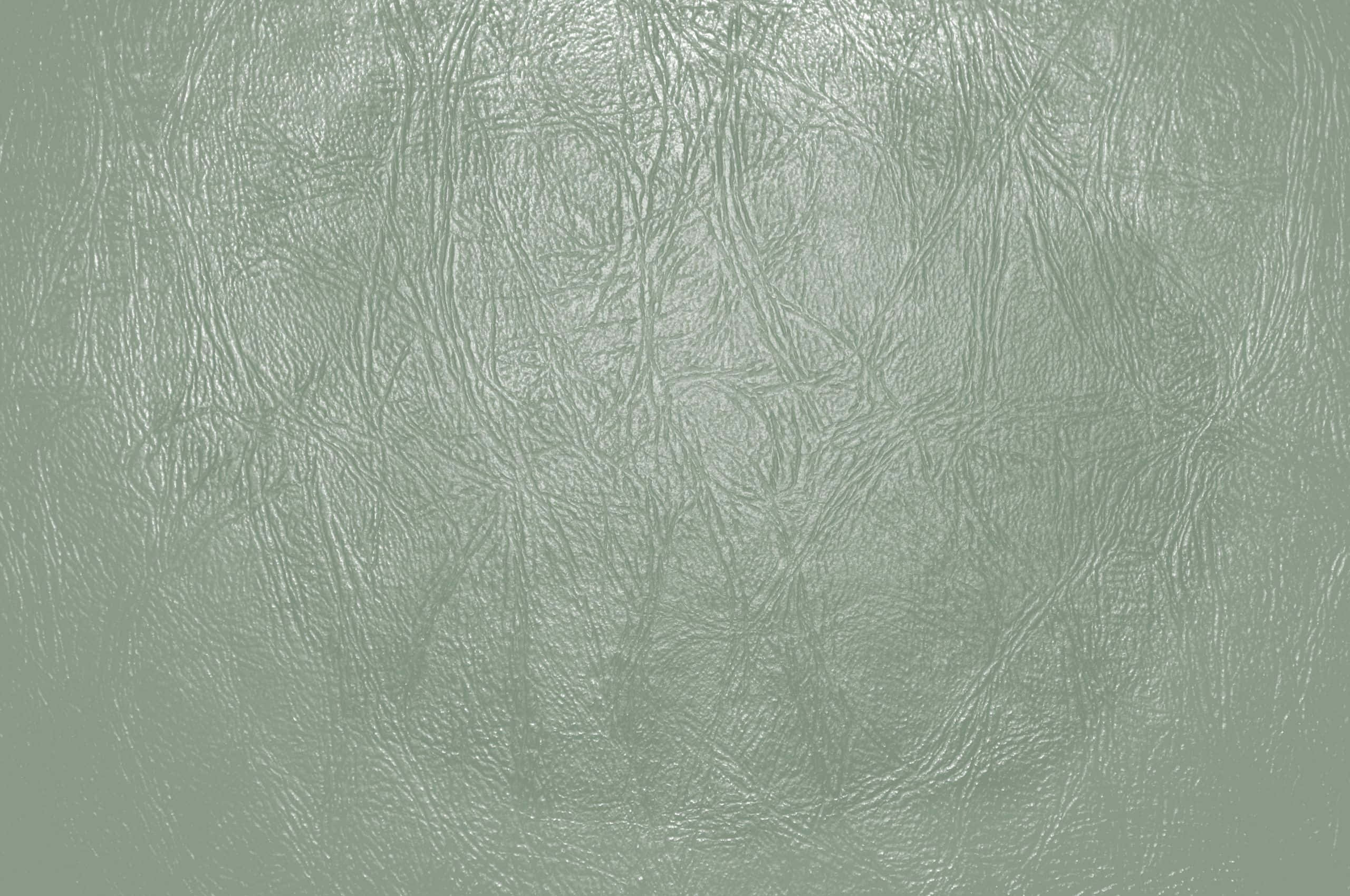 Light Sage Green 桌布 壁紙 — 近距離拍攝平滑的鼠尾草綠色皮革表面，帶有微妙的自然皺紋和柔和光澤。