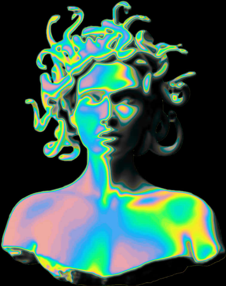 迷幻半身藝術 壁紙