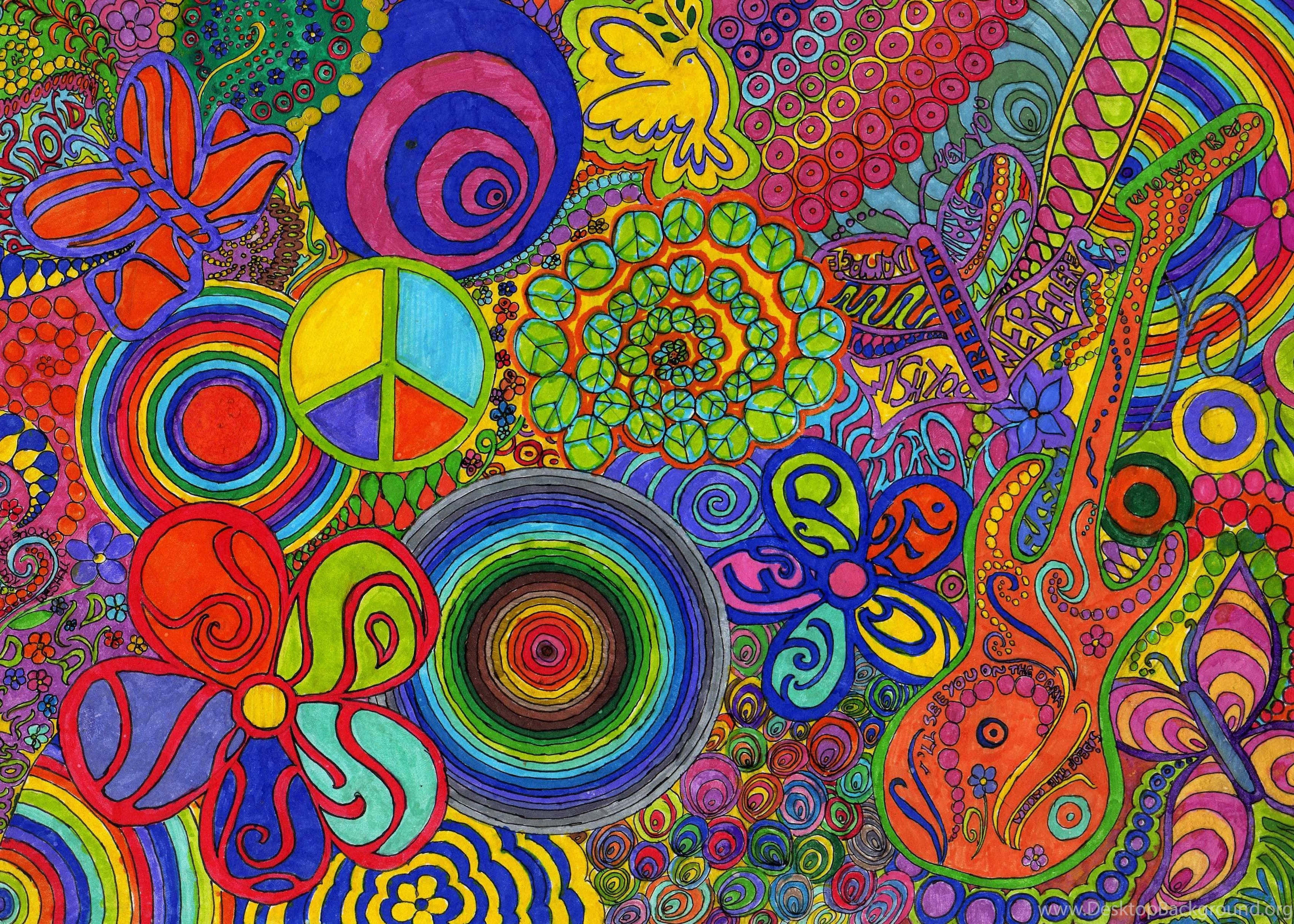 迷幻藝術 - 由人創作的迷幻藝術 壁紙
