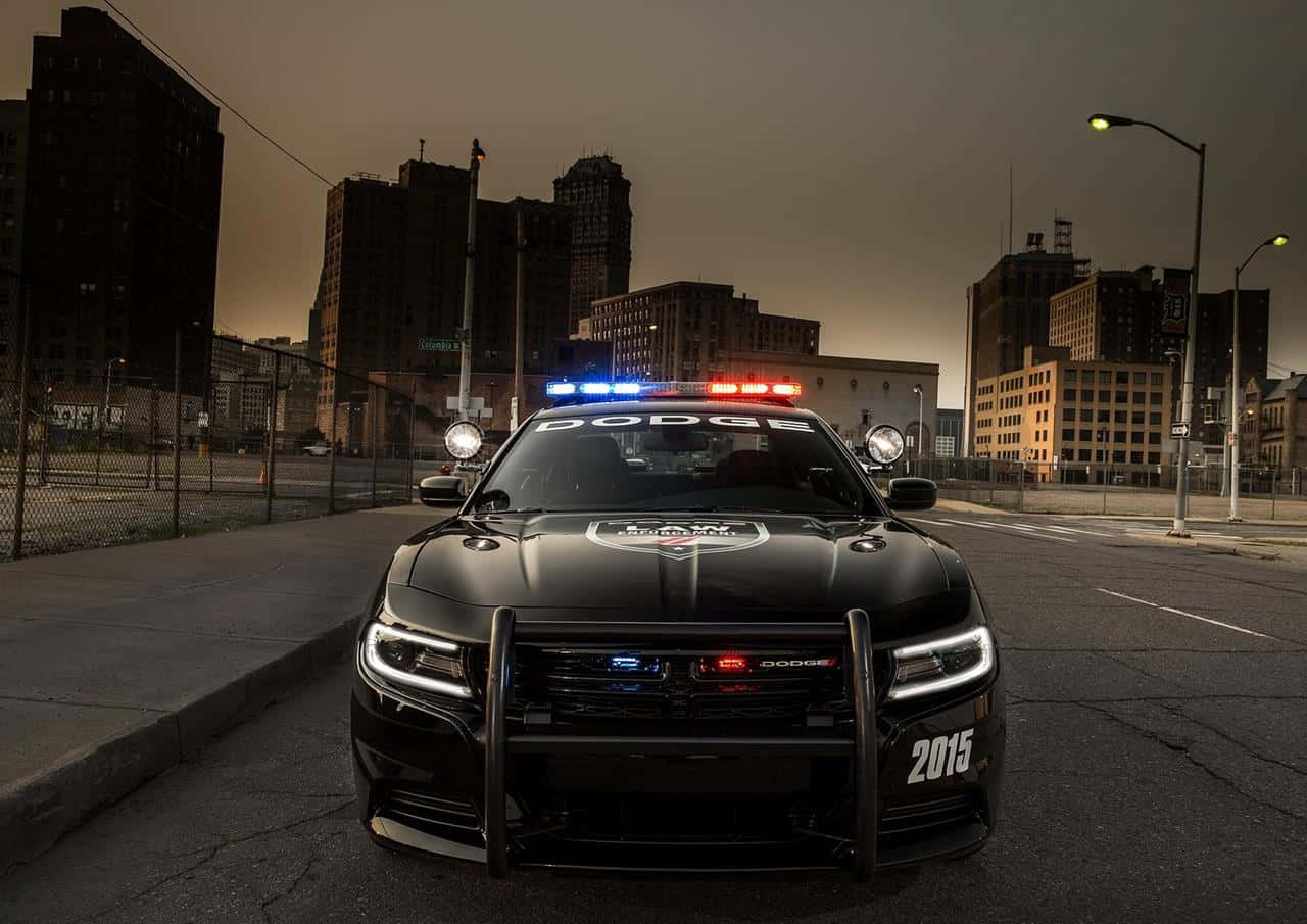 道奇 Charger 警車 壁紙