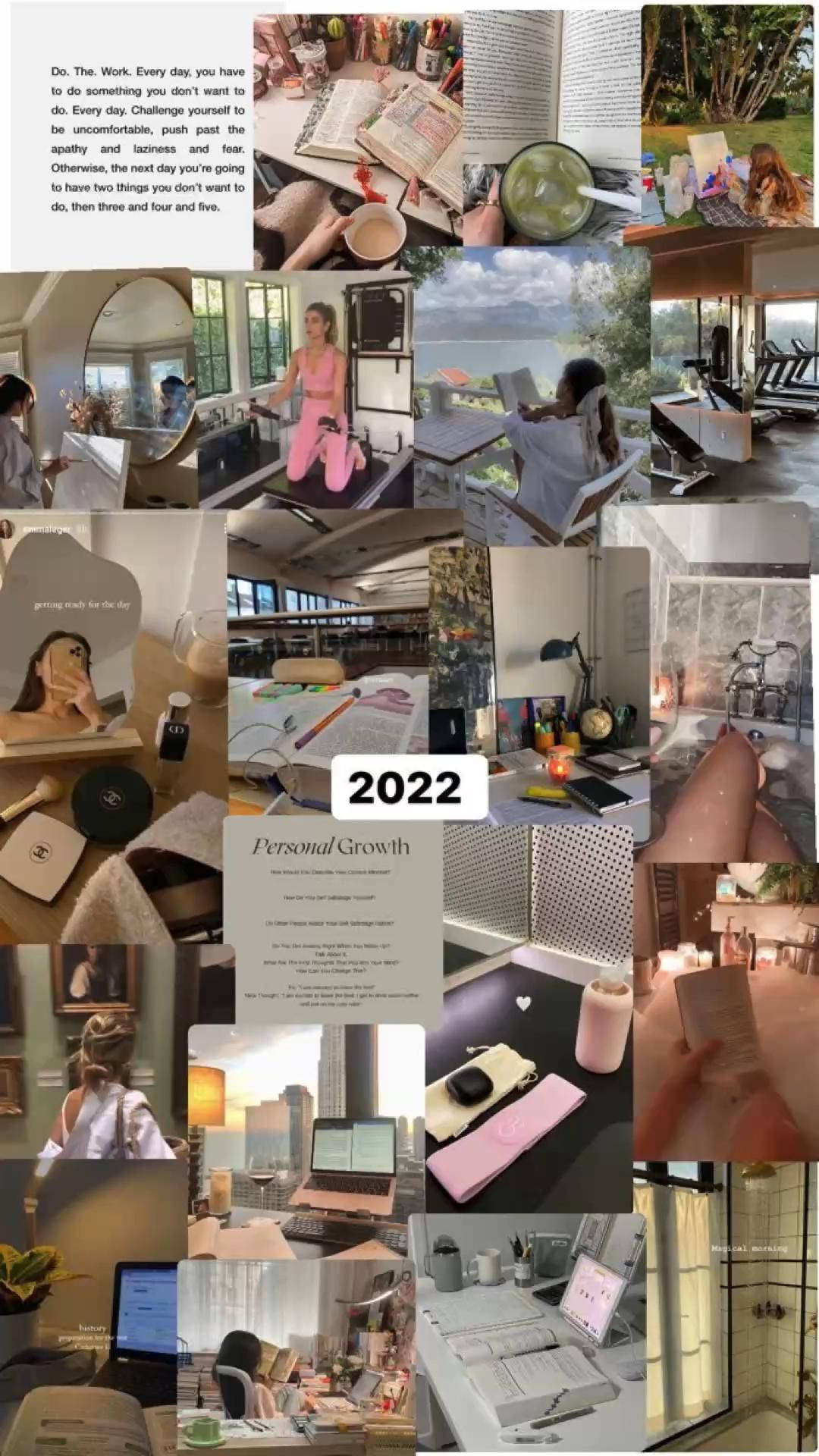 那個女孩美學2022拼貼 壁紙