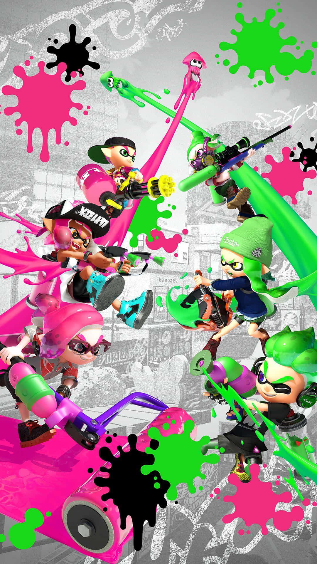 釋放你的創意，盡情揮灑《Splatoon》 壁紙