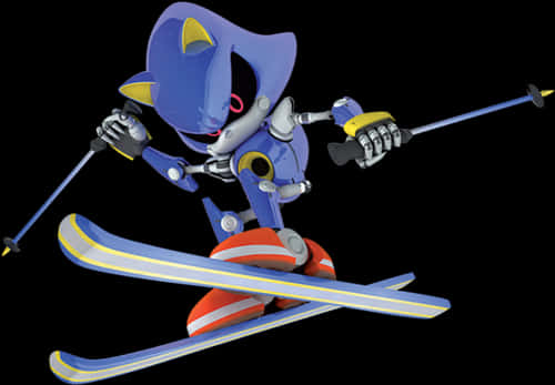 Mario & Sonic - Mario And Sonic At The Olympic Winter Games Metal Sonic
