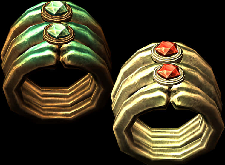 金色寶石戒指插畫 壁紙