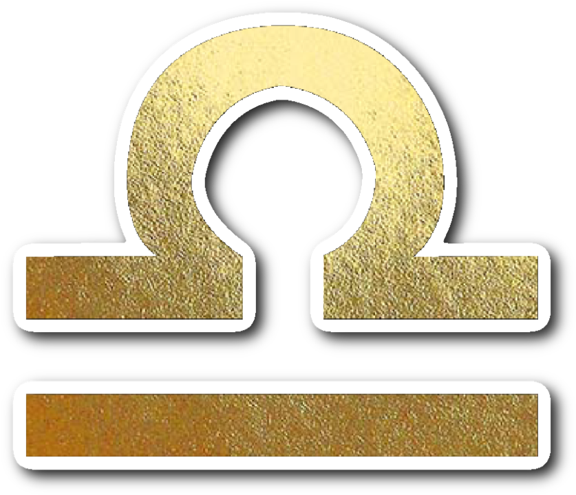 Clip Art 桌布 壁紙 — 金色紋理歐米茄符號，帶白色輪廓，黑色背景。