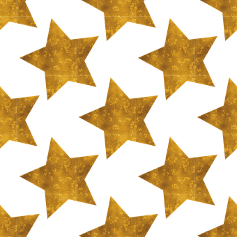 金色黑色星形圖案 壁紙