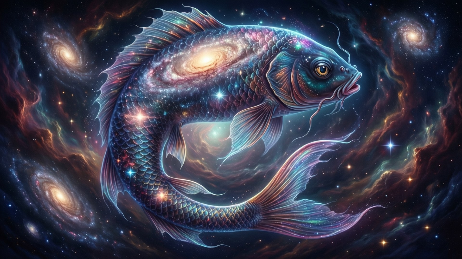 銀河雙魚虛空 壁紙