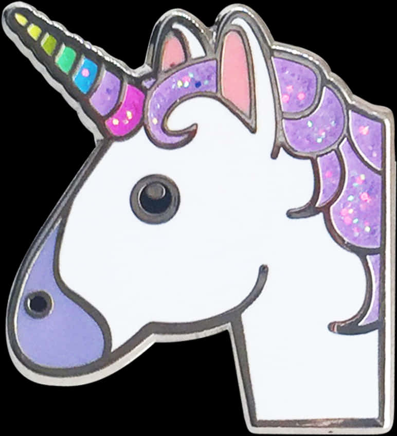 閃亮小馬頭釘飾