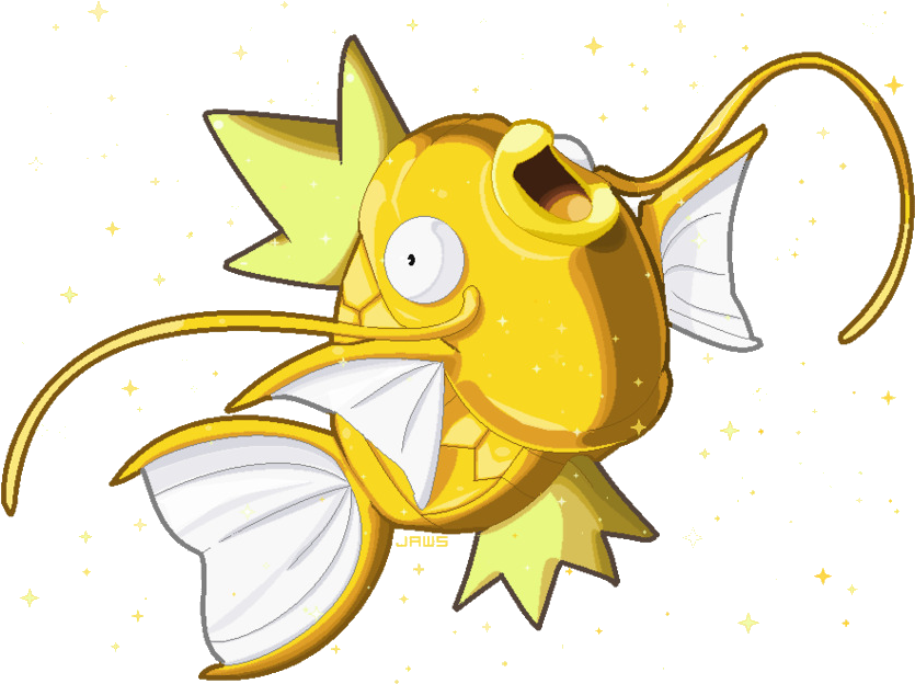 閃亮的魔力魚藝術作品 壁紙