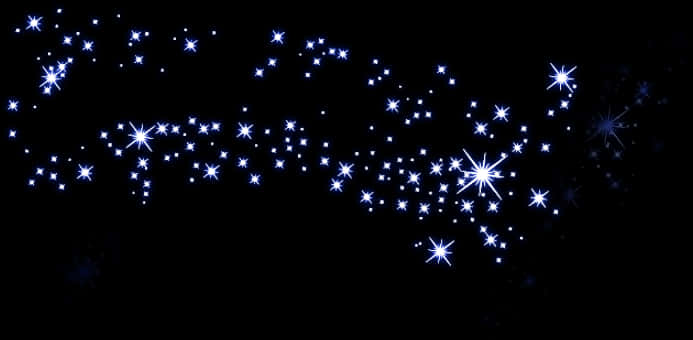 閃爍星空夜空 壁紙