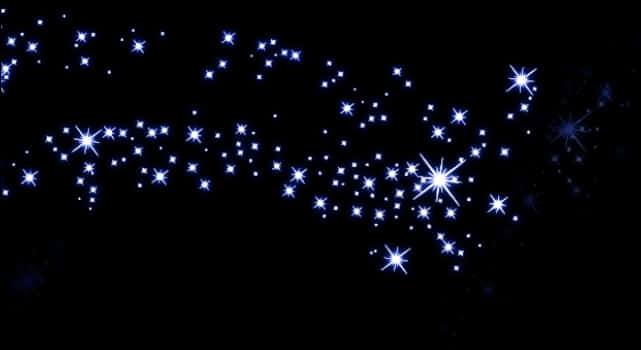 閃爍星空夜空 壁紙