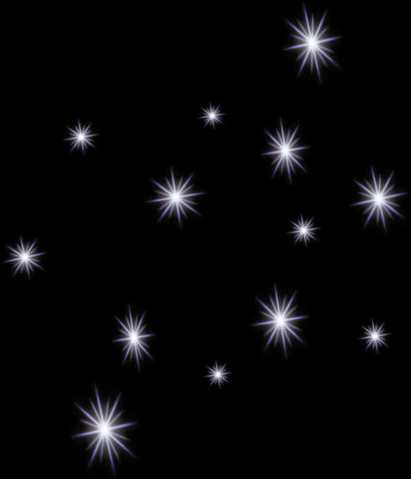 閃爍星空夜空 壁紙