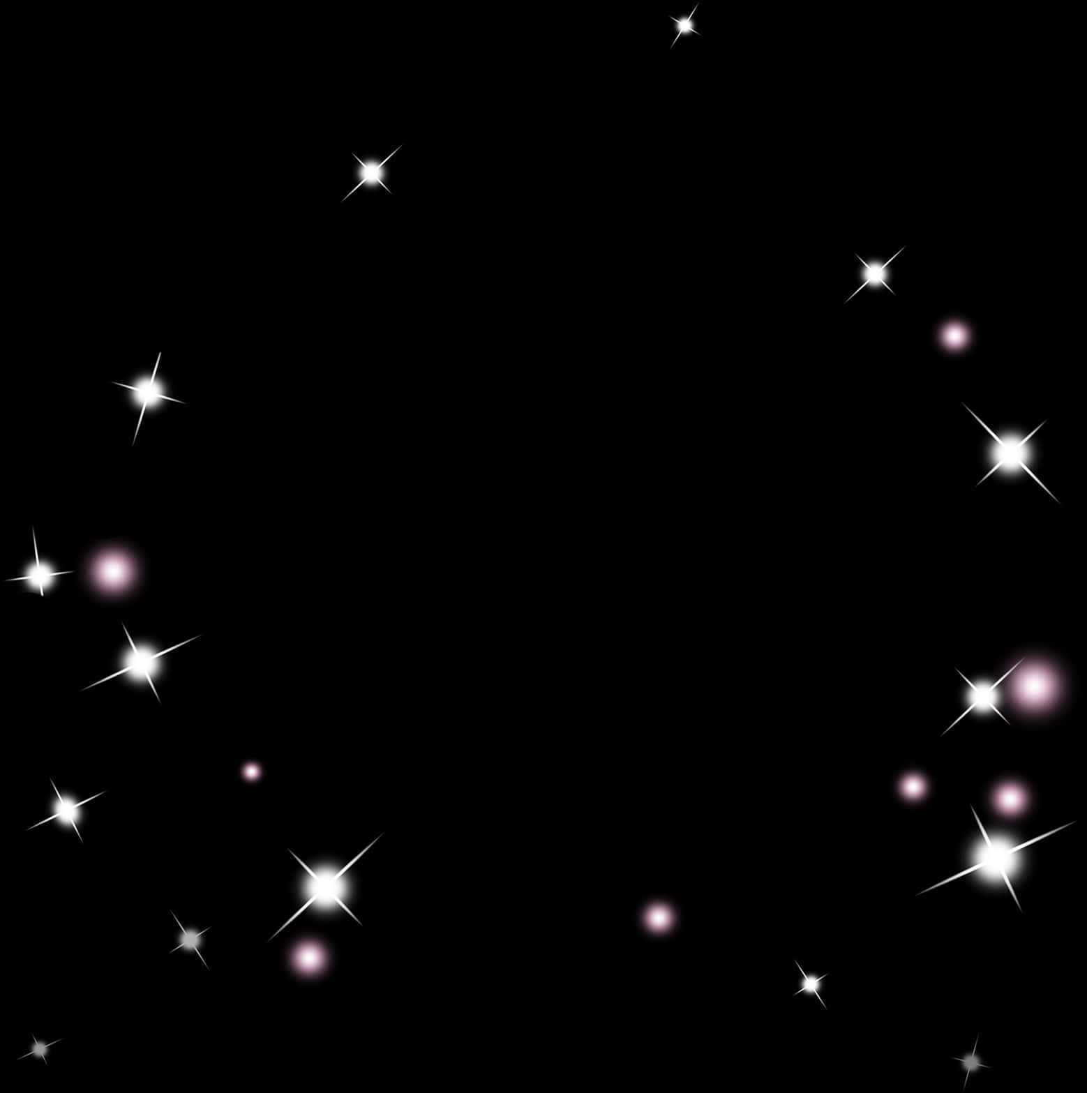 閃爍星空夜空 壁紙