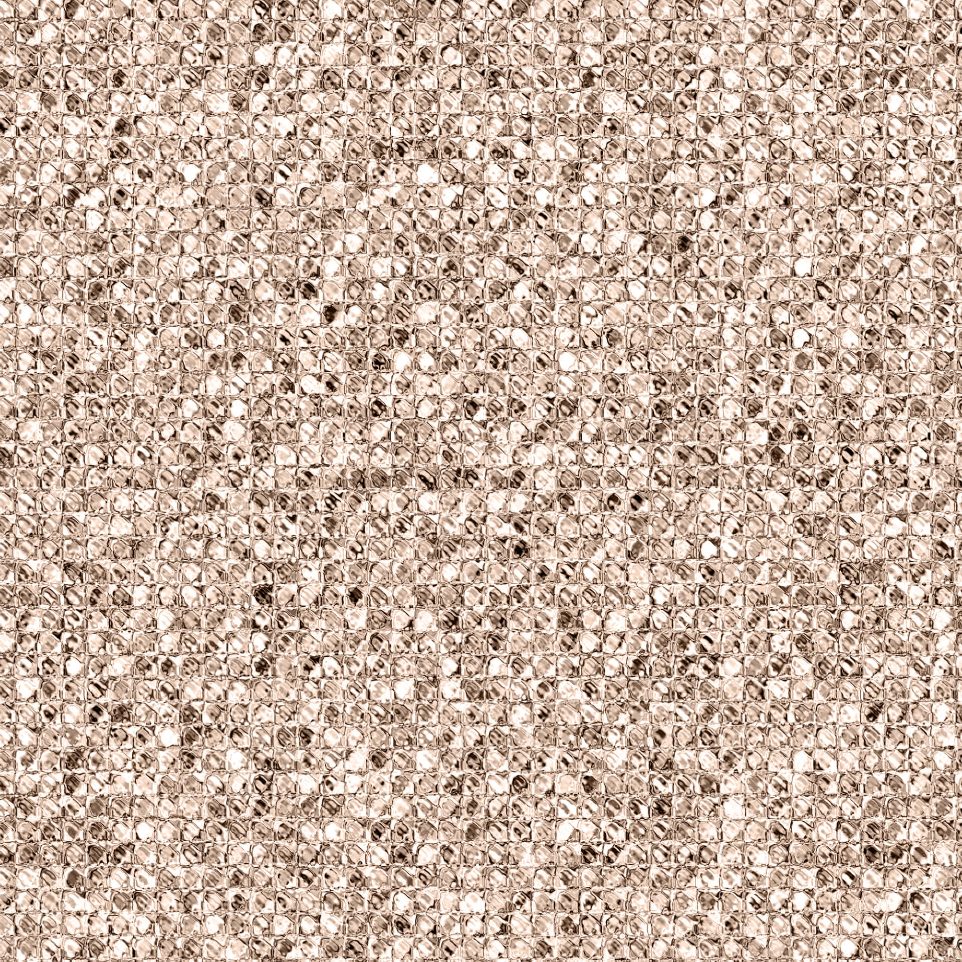 Glittery gold background with a shimmering texture. Aesthetic glitter background with blank space 壁紙 — 閃爍米色馬賽克瓷磚圖案的近距離特寫，帶有反光的方形碎片。