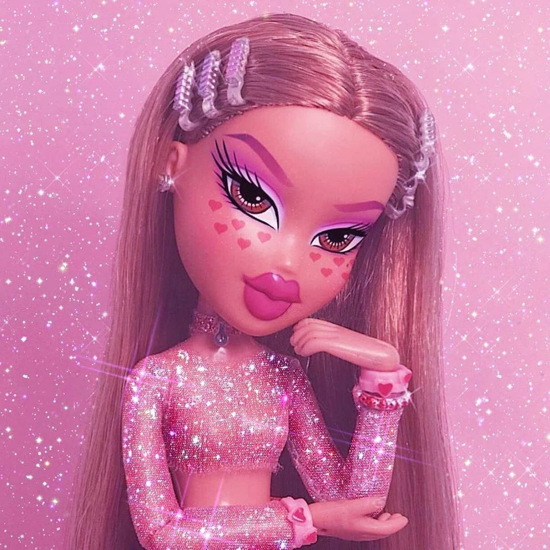 閃耀粉紅 Bratz 娃娃美學 壁紙