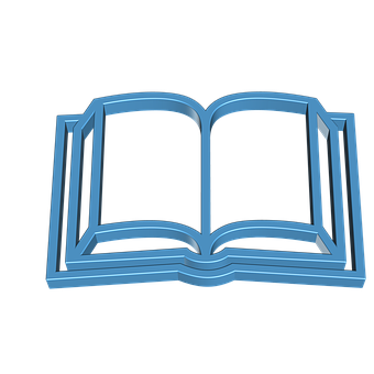 開啟書籍向量插圖 壁紙