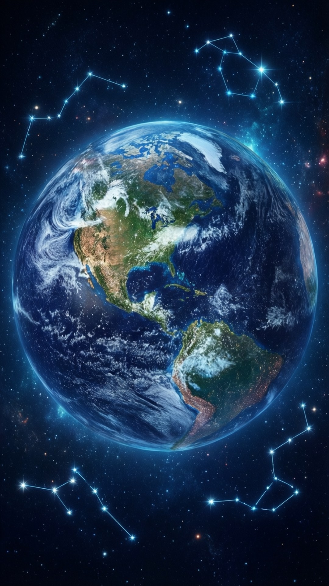 降落傘宇宙地球 壁紙
