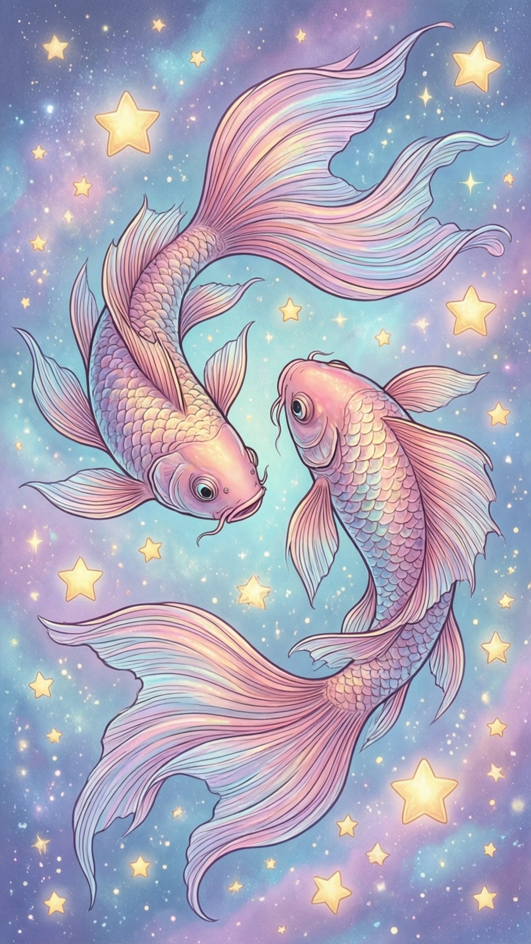 雙魚座星辰 壁紙
