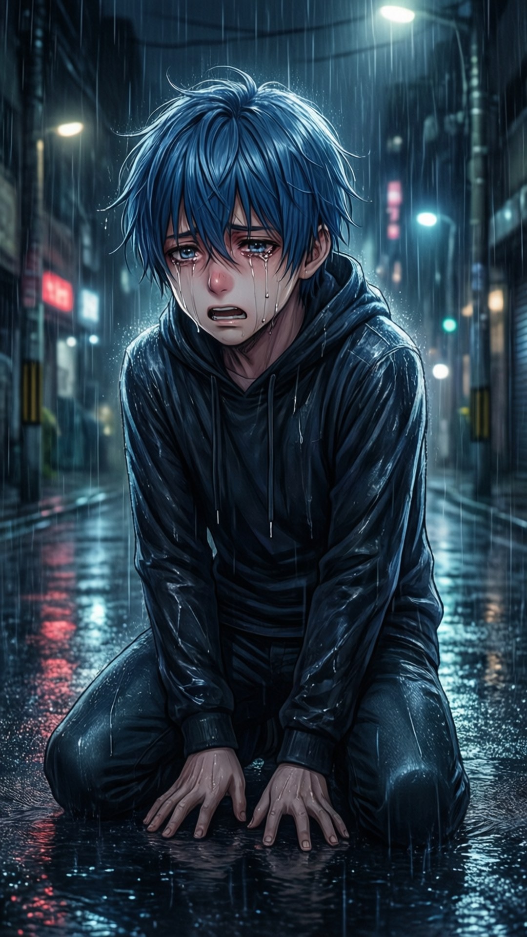 雨中的崩潰 壁紙