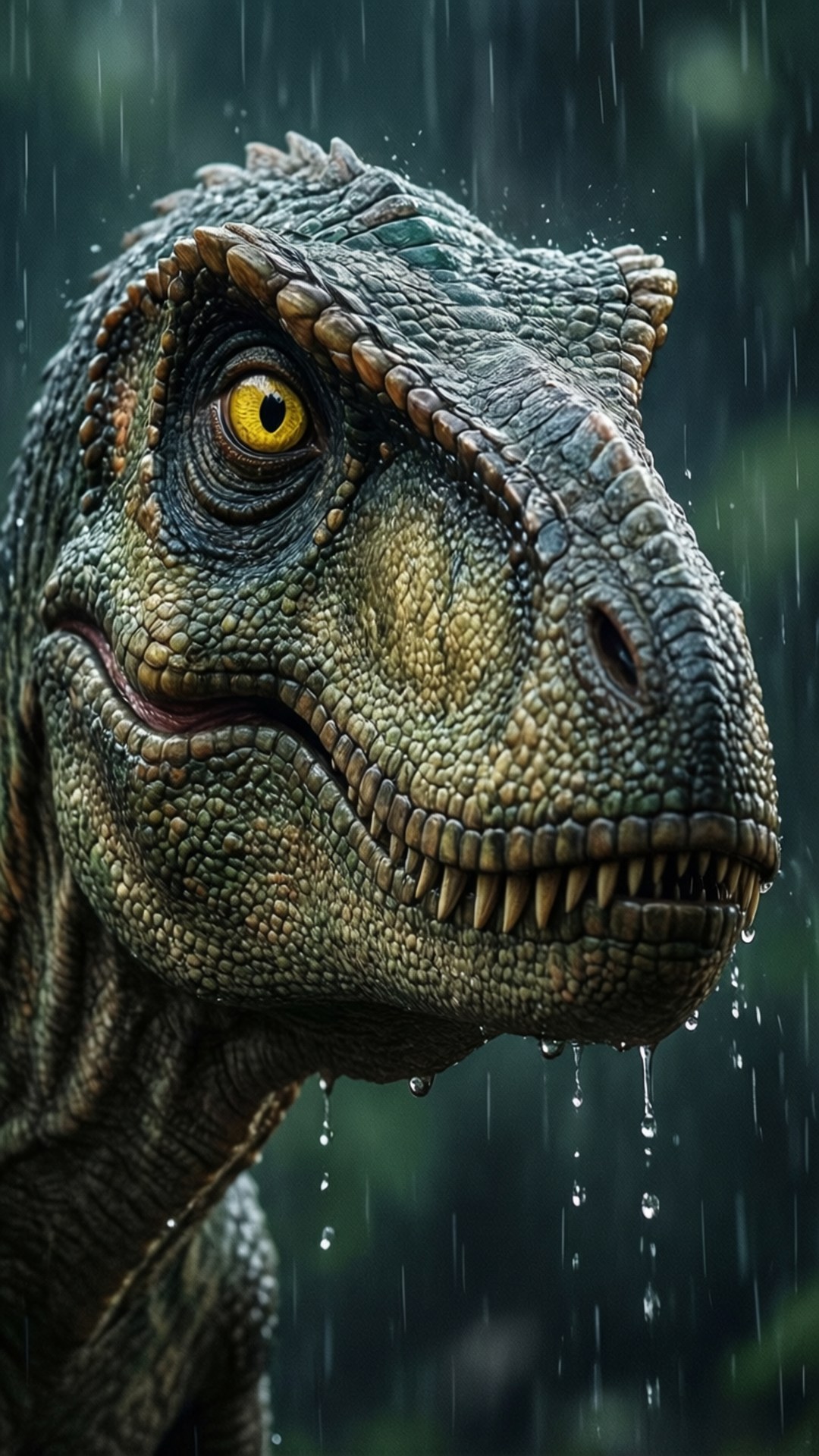 雨中迅猛龍 壁紙