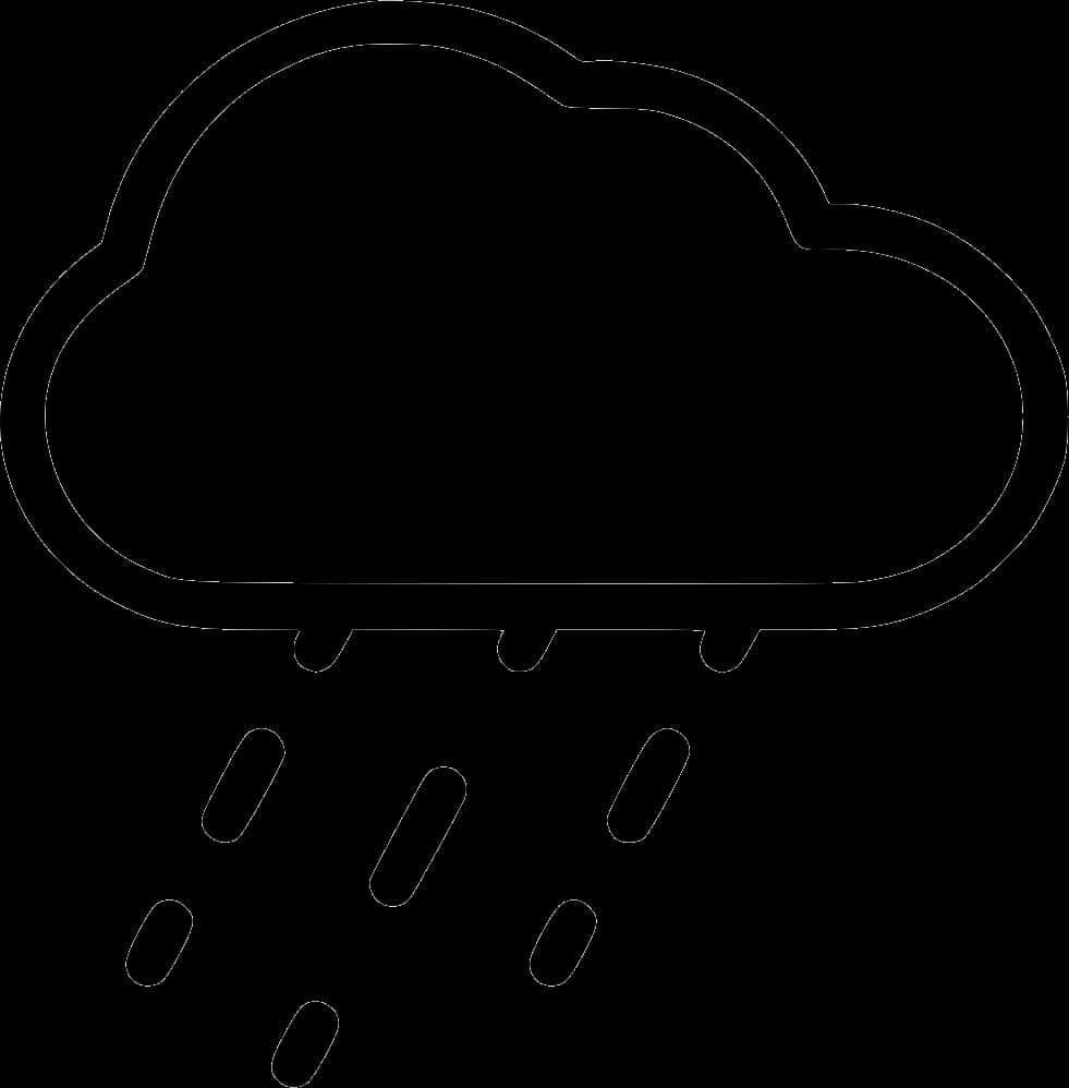 雨天雲朵輪廓向量圖 壁紙