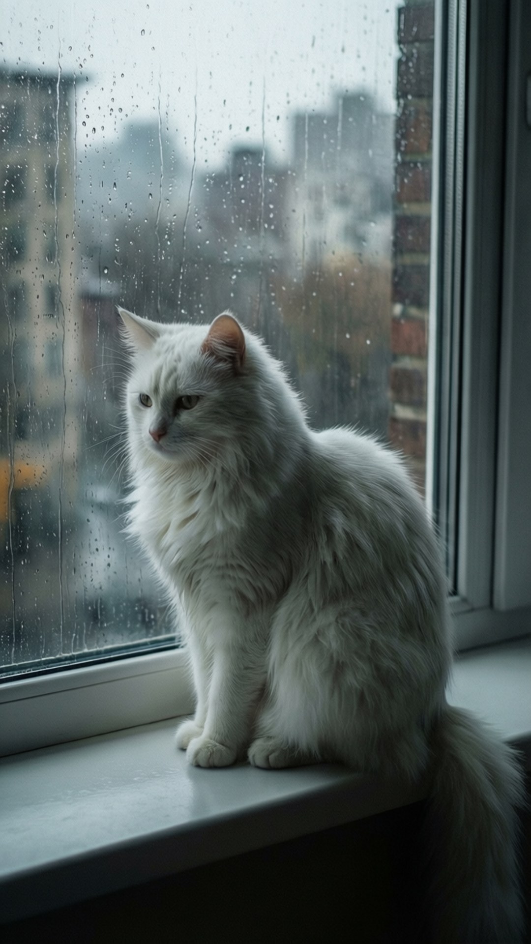 雨日貓咪 壁紙