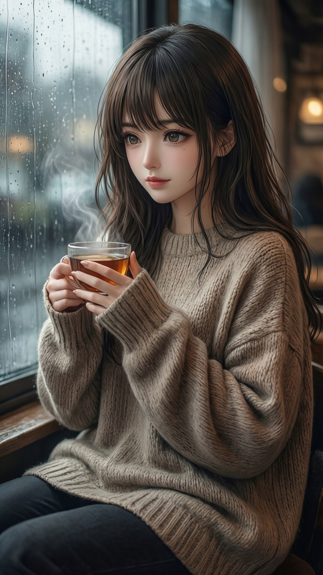 雨窗靜謐 壁紙