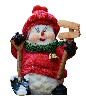 雪人公仔冬季裝飾 壁紙
