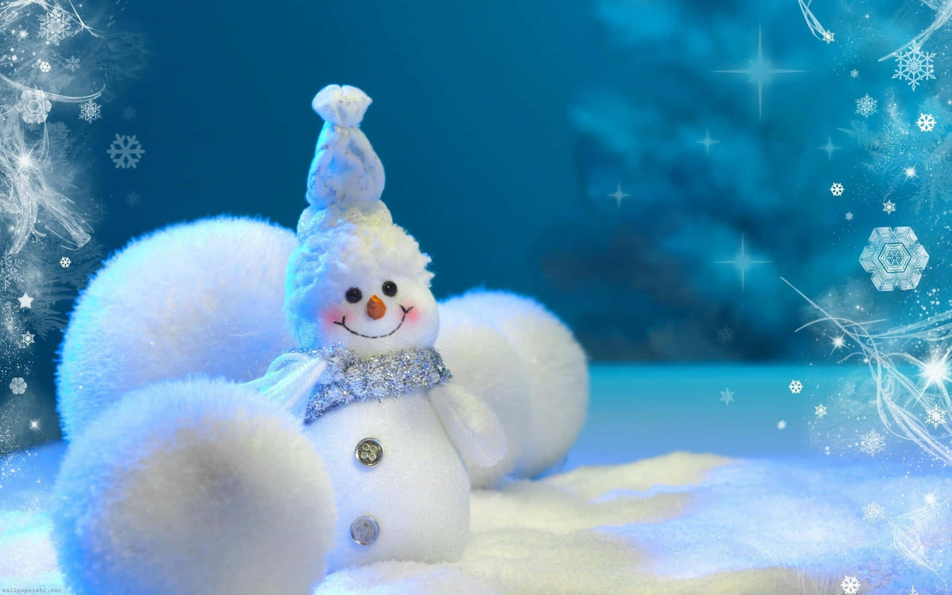 雪人圖片 壁紙