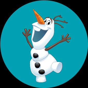 雪寶快樂雪人《冰雪奇緣》 壁紙