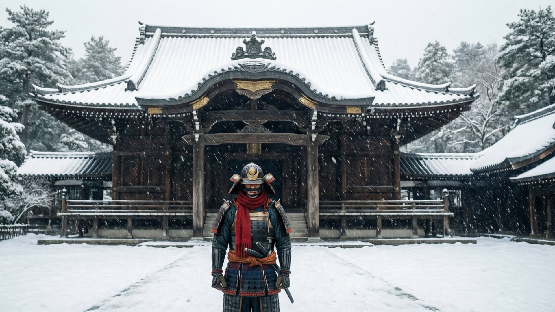 雪寺武士 壁紙