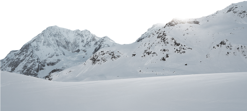雪山峰群全景 壁紙