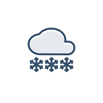 雪雲圖標 壁紙