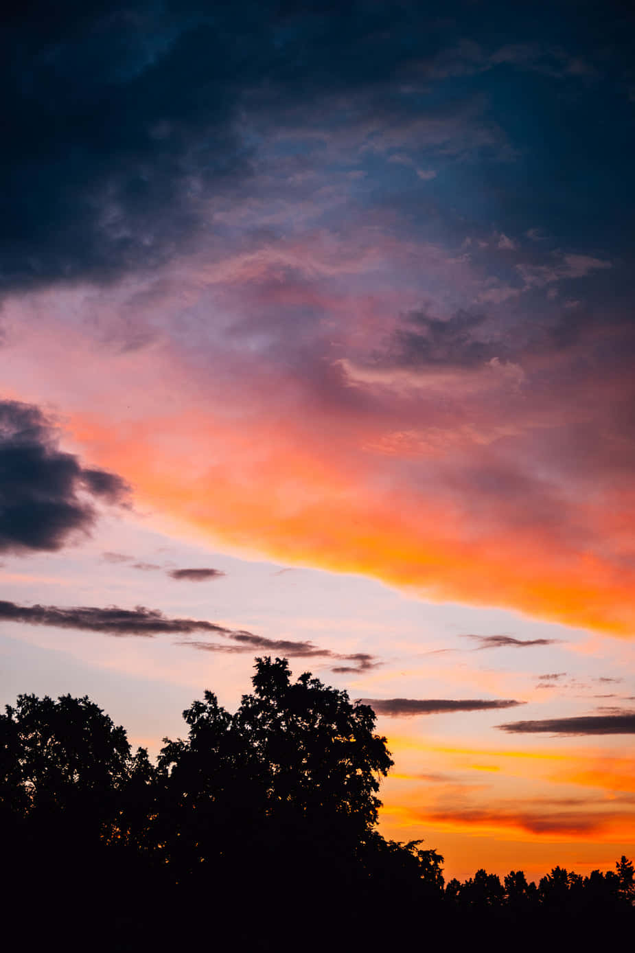 雲彩夕陽 壁紙
