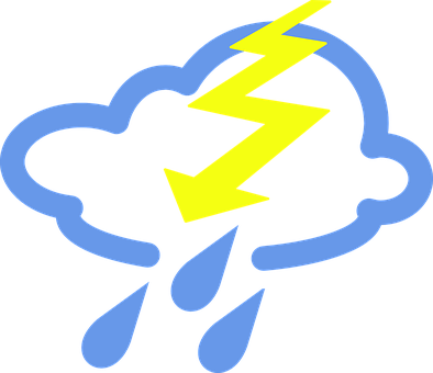 雷暴圖示圖形 壁紙