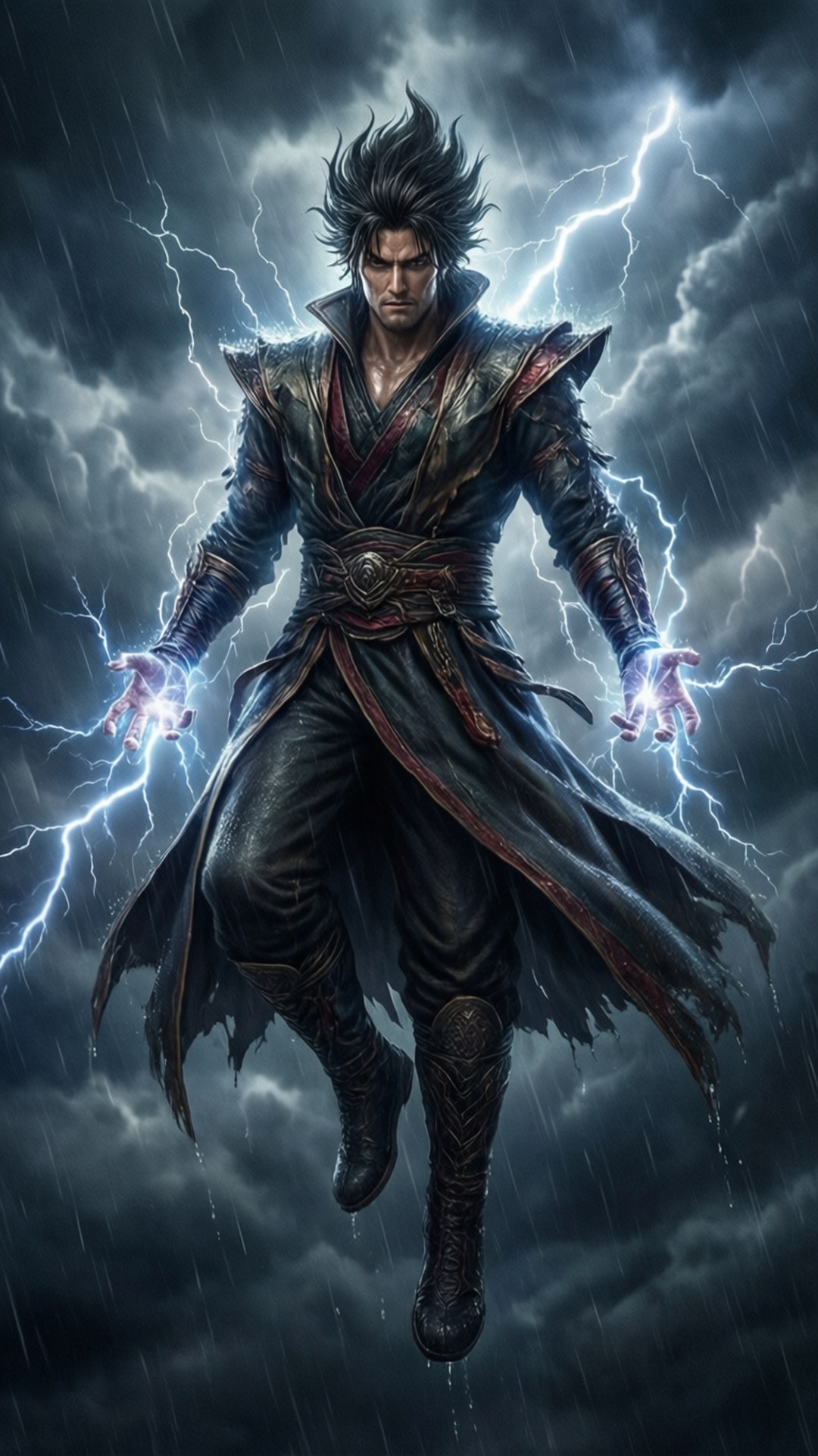 雷電的閃光 壁紙