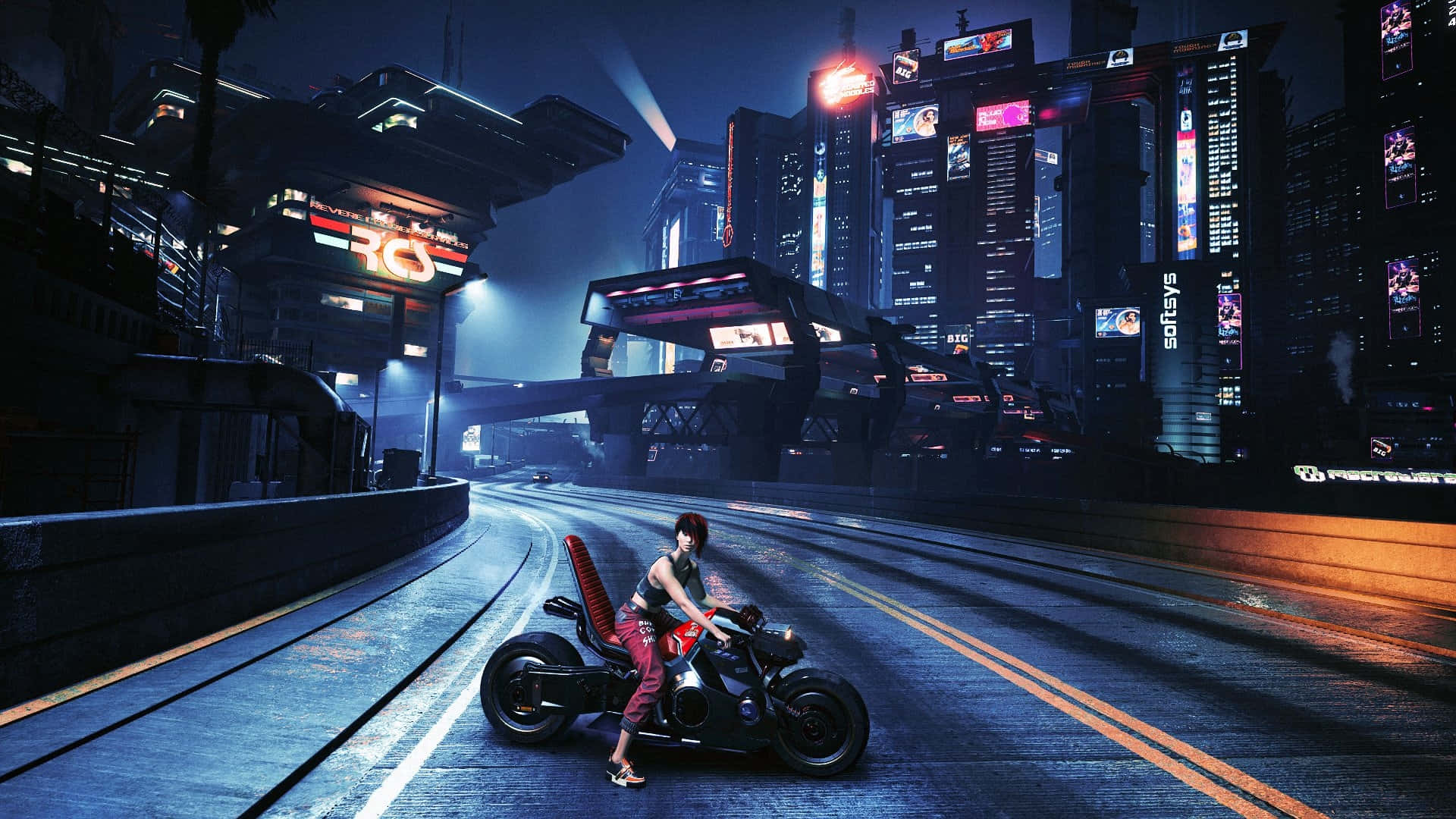 電馭叛客2077 背景 壁紙
