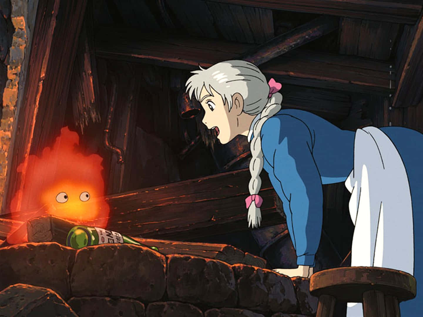 霍爾的移動城堡圖片 — 吉卜力工作室 GIF 壁紙