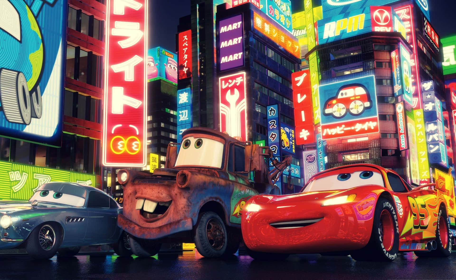 汽車總動員2背景